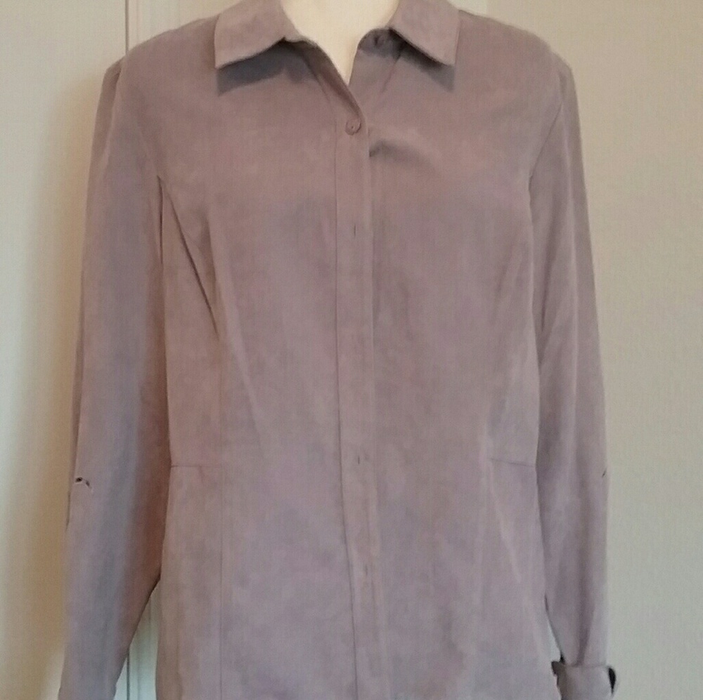 Lavender and super soft shirt.